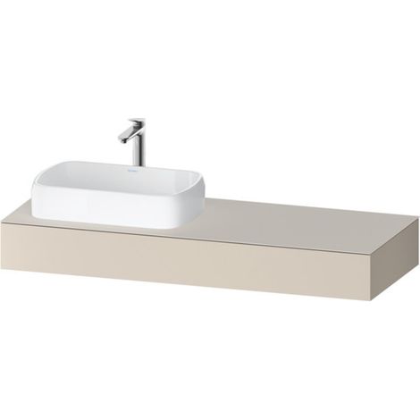 Duravit Collection One Konsole, 1400x550x170mm, mit Ausschnitt (1/2)