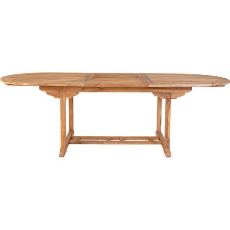 Salamanca Table de jardin avec extension supplémentaire, en teck. (1/5)