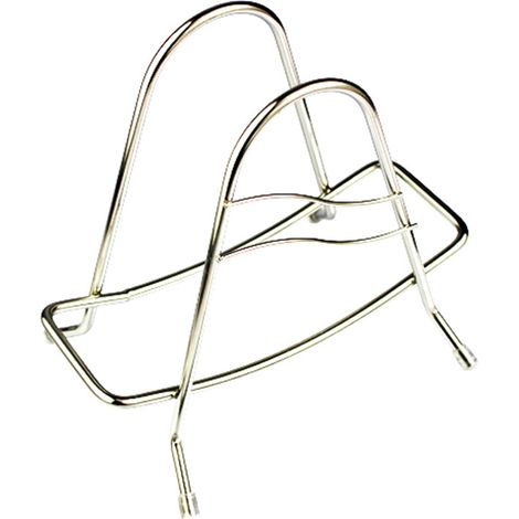 Porte-planche à découper en acier inoxydable, support de rangement grande capacité pour planches, couvercles et ustensiles de cuisine (1/5)