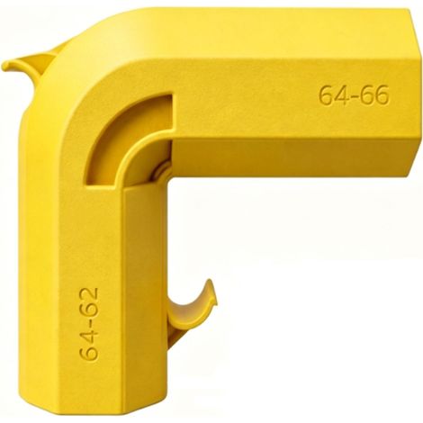 Adaptateur de collecte de poussière à double Port adapté à la scie à Table DWE7485 DW745 DWE7491, fixation de 2.5 pouces, norme jaune (1/5)