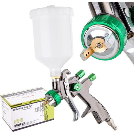 Boquilla para pistola pulverizadora LVLP de 2,0 mm y 600 ml para pintura y barniz. (1/5)