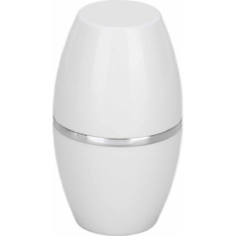 Rouleau facial anti-âge stimulation métabolisme cellulaire, nettoyant peau, boule massage pores, soin visage, blanc (1/5)