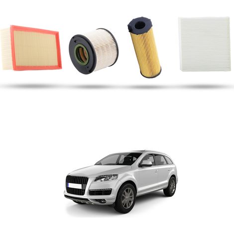 Kit Tagliando 4 filtri compatibile con Audi Q7 (4L) 4.2 tdi 240kw dal 2007 (1/5)