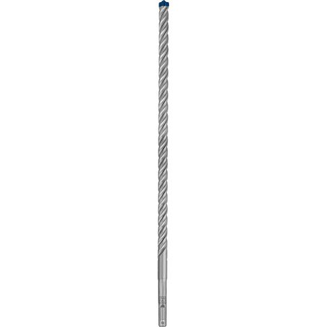 Broca para hormigón SDS-Plus 7X plateada duradera Bosch