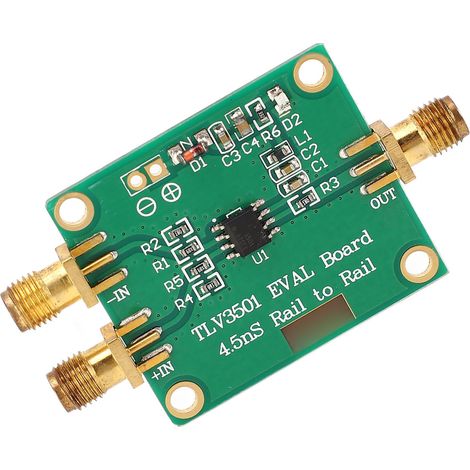 TLV3501 4,5ns schneller Komparatormodul, Eingangsflankenformungs-Frequenzmesser, 3,3V/5V kompatibel, Messmodulplatine. (1/5)