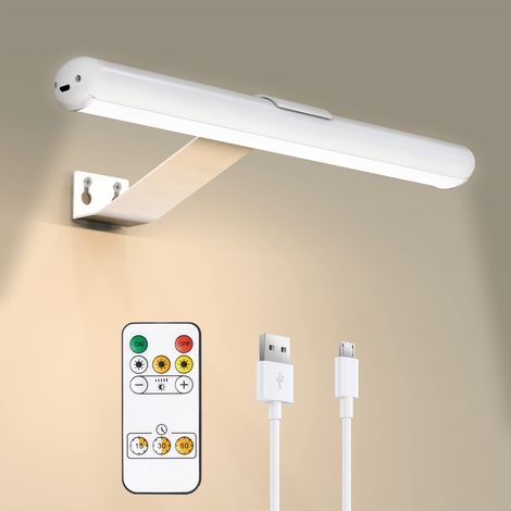 Lumière d'image LED sans fil avec télécommande, lumière de peinture Rechargeable, lampe d'affichage d'art de projecteur mural à intensité variable (1/5)