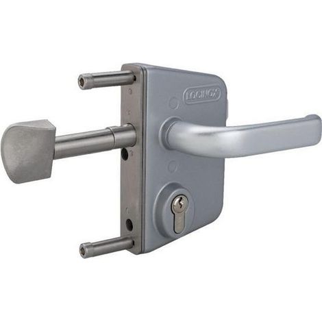 Serratura per cancello scorrevole in acciaio inox LOCINOX profilo 50 - LSKZ5050 U2L