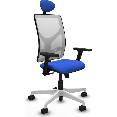 Silla de oficina piqueras y crespo Motilla blanco espuma alta densidad (1/2)
