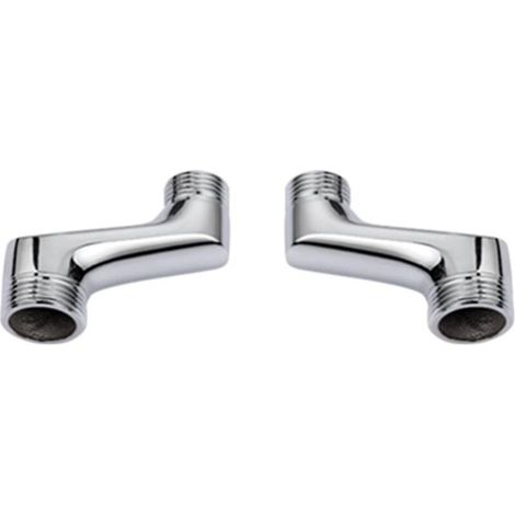 Raccord Excentré Mitigeur Bain Douche,Raccord Laiton Coudé RéDucteur,Bras Pivotant RéGlable,Raccord Excentré 1/2 3/4,Raccord Excentré Wc (1/3)
