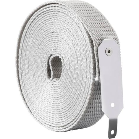 Roller blind webbing repair kit: 5 meters of gray webbing + 7-shaped nails + stickers + 4 pairs of rivets + 1 large repair piece (1/5)