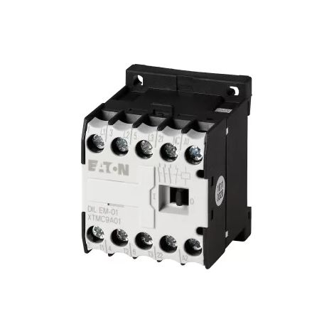Leistungsschütz 9A 3P 24V AC 0Z 1R dilem-01(24V50/60HZ) 020402 (1/2)