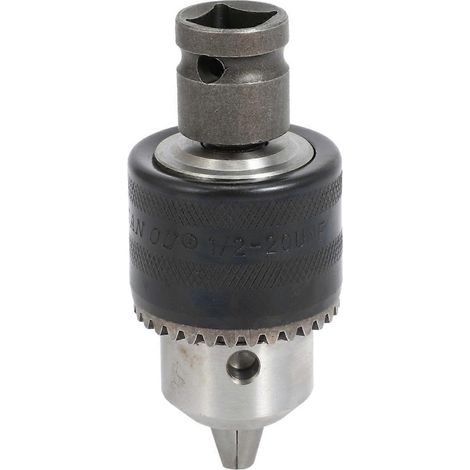 Adaptateur de mandrin de perçage 1,5-13 mm, clé à chocs modifiée 1/2 pouce compatible avec les perceuses électriques - WELLNGS (1/5)
