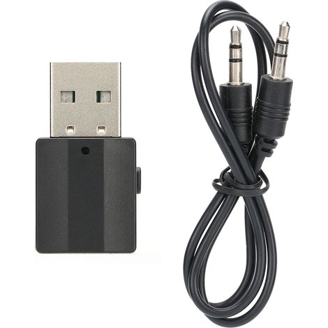 Émetteur Récepteur Bluetooth 5.0 Portable 2 en 1, Commutateur Un Clic, Plug and Play (1/5)