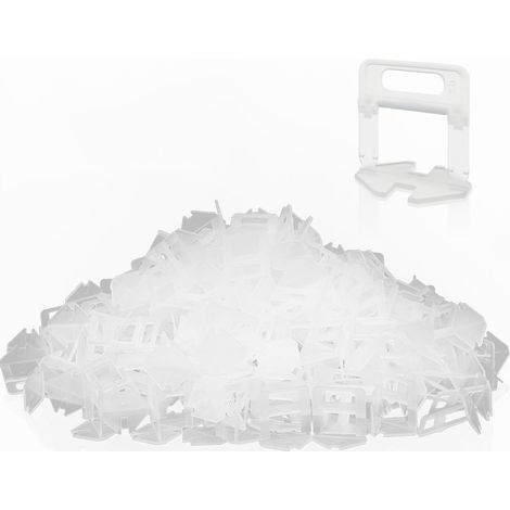 1000 Pièces Croisillon Carrelage Autonivelant Kit Système de Nivellement de Carrelage de 3mm Carrelage Croisillon Autonivelant pour Carrelage Carrelage Sol Carreaux de Mur