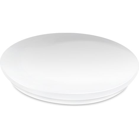 Extraflache runde 18-W-LED-Wandleuchte in Matel-Optik (1/2)