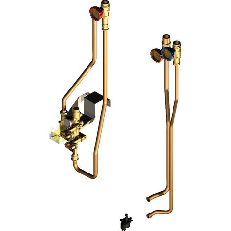 Bosch Accessori installazione CS 15 Collegamento supporto solare riscaldamento, 7738112117