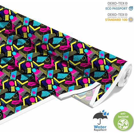 TESSUTI DECORATIVI PER ESTERNI OXFORD - Motivo Geometrico I DX3458 (1/5)