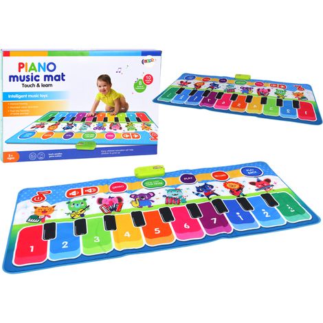 Alfombra musical interactiva para baile educativo, instrumentos y sonidos. (1/3)
