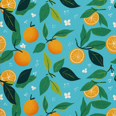 Tela decorativa para exteriores Oxford - Motivo frutal DX6413 (1/5)