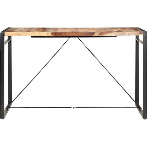 Maison Exclusive - Tavolo da Bar 180x90x110cm in Legno Massello di Acacia (1/5)