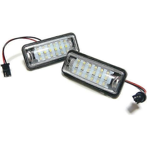 2 éclairages LED pour plaque d'immatriculation (compatibles avec FT-86, GT86, BRZ et Forester)