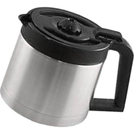 Ersatzteil - Thermoskännchen aus Edelstahl mit Deckel - - KRUPS, MOULINEX