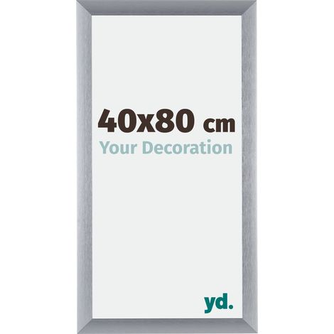 yd. - Cadre photo 40x80 - Argent Brosse - Aluminium - Tucson (1/5)