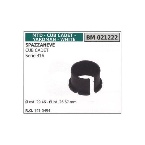 Boccola MTD spazzaneve CUB CADET serie 31A 021222