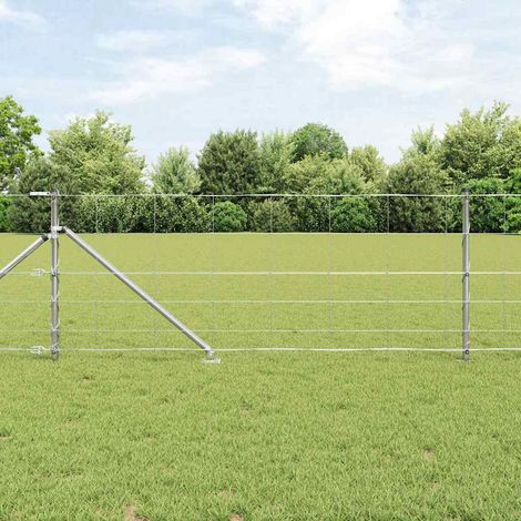 Zaunpfosten Galvanisiert 25 x 0,8 m Stahl