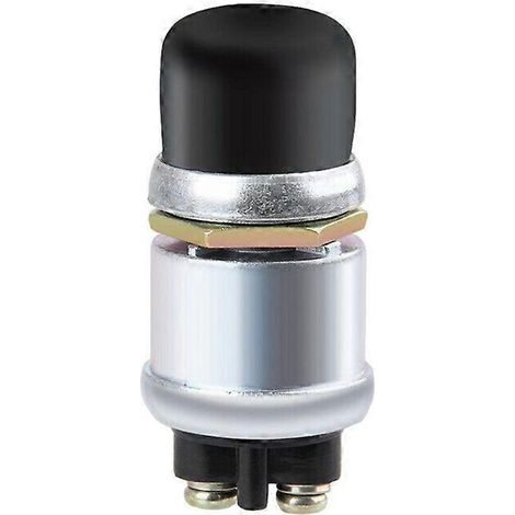 Botón de arranque del motor del coche de 12V/24V, sin llave, fácil de usar. Encendido/apagado. (1/5)