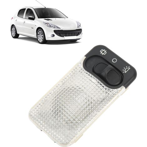 GROOFOO Car Interior Roof Reading Light 6362P3 Super Bright Replacement for Peugeot 206 207 107 108 306 406 806 (1/5)
