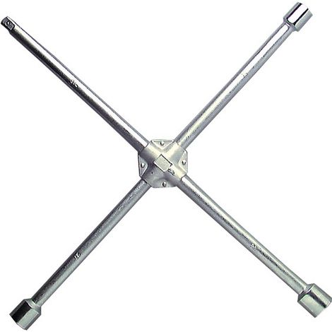 DRAKKAR - Clé en croix VL carré 1/2" douilles 17-19-21mm - 15605 - Ce produit de marque DRAKKAR-TOOLS est neuf.
