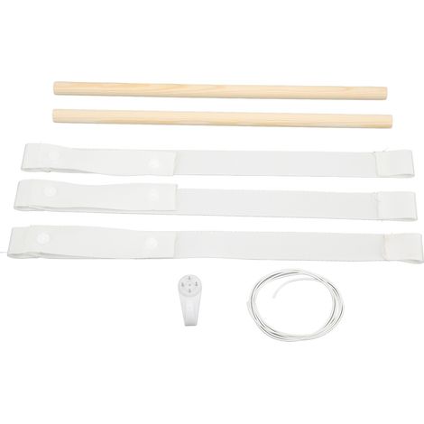 Porte-barrettes en chêne massif, support mural minimaliste pour serre-tête et pinces à cheveux, rangement durable (1/5)