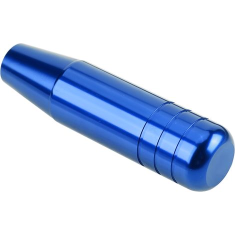 Levier de vitesse universel en aluminium bleu 13 cm pour voiture manuelle (1/5)