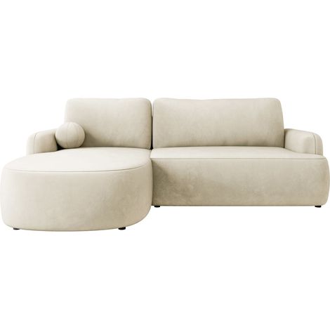 Sofá rinconero Comfivo Popis, Izquierda, Función de descanso, Almacenaje, 250x174x90cm, 0
