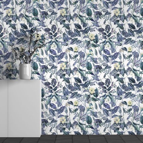 Papier peint panoramique - Motif Fleurs - 195 cm x 122 cm (1/3)