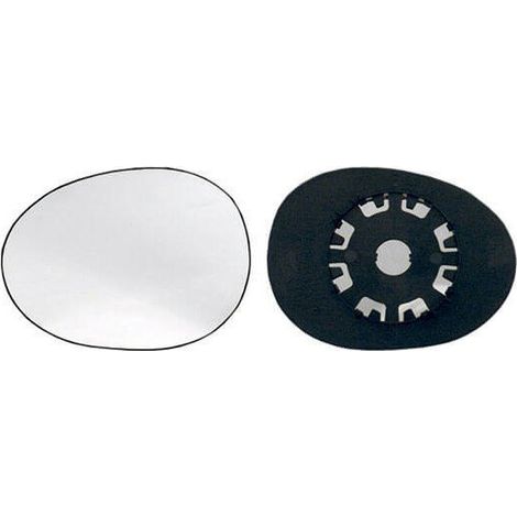 Verre de rétroviseur gauche convexe Toyota Aygo 2005-2014