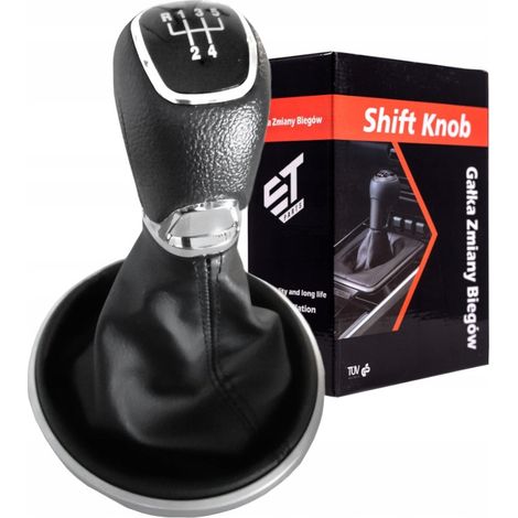 Pommeau de levier de vitesse avec joint pour Skoda Roomster (1/5)