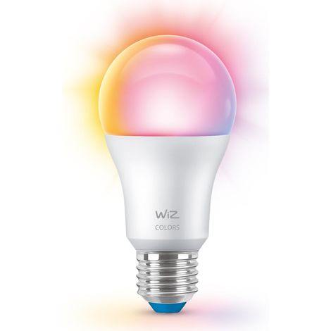 WiZ Lampadina Smart WiFi, Smerigliata, Luce Bianca o Colorata Dimmerabile, E27, 60W, Tecnologia SpaceSense, Controllo Vocale (1/4)