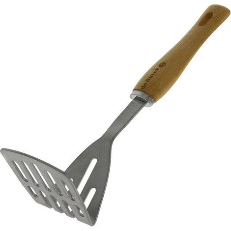 De Buyer Kartoffelstampfer B Holz inox silber 29 cm