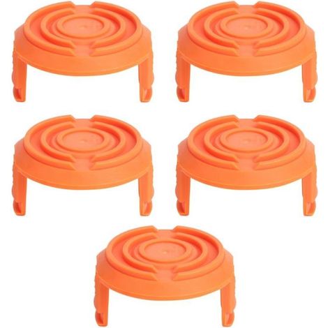 Lot de 5 capuchons de rechange pour bobine de coupe-bordures Worx WA0010 - Crezuo (1/4)