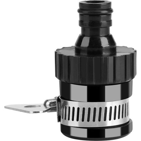 1pcs Connecteur de Robinet Universel, raccord de Tuyau d'adaptateur de Tuyau de Jardin pour l'arrosage du Jardin et Le Lavage de Voiture (1/4)
