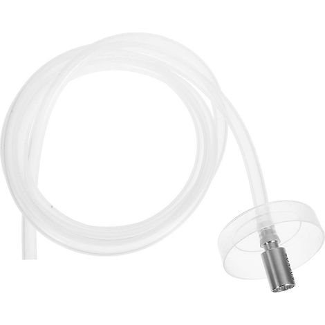 Tuyau en silicone alimentaire : tube de filtration d'eau potable de 1,5 m avec bloc de lestage - Tuyau flexible pour pompe à eau (grande capacité) compatible avec fontaines à eau, distributeurs de bou (1/5)