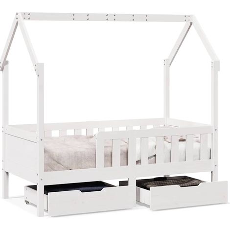 Maison Exclusive - Giroletto per Bambini con Cassetti 80x170cm Legno Massello Pino
