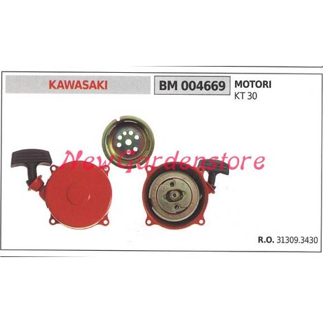 Messa in moto KAWASAKI motore rasaerba tosaerba tagliaerba KT 30 004669