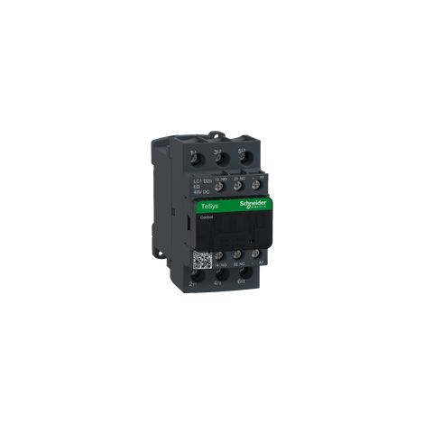 Contattore TeSys LC1D - 3 poli - AC3 440V 25 A - 48 V CC - LC1D25ED