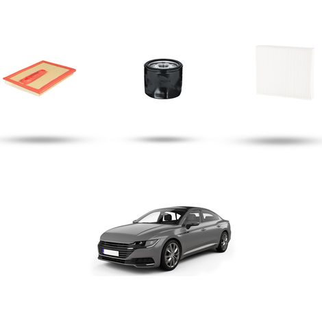 Kit tagliando 3 filtri compatibile con Vw Arteon (3H) 1.4 TSI eHybrid (3H) 115Kw dal 2020 (1/4)