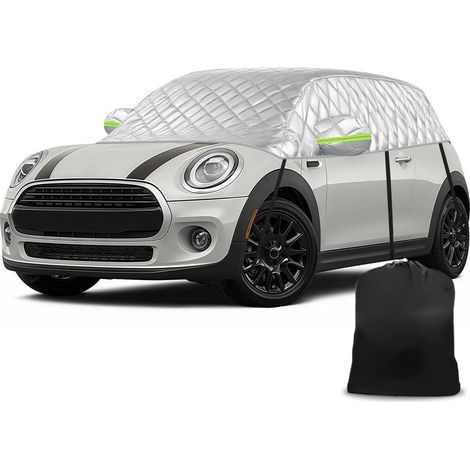 Halbe Autoabdeckung für Mini Cooper 3-Türer 2000-2024, wasserdicht, Hagel- & Schneeschutz (1/5)