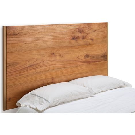 Cabecero 190X3X90 Madera Natural/Metal Dorado (1/3)