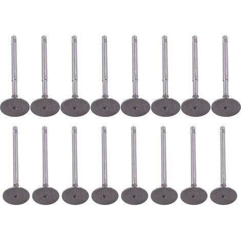 16x PCS EXHAUST VALVES FOR AUDI A1 A2 A3 1.4 TFSI 16V & 1.6 FSI 16V CAXA AUA BBY